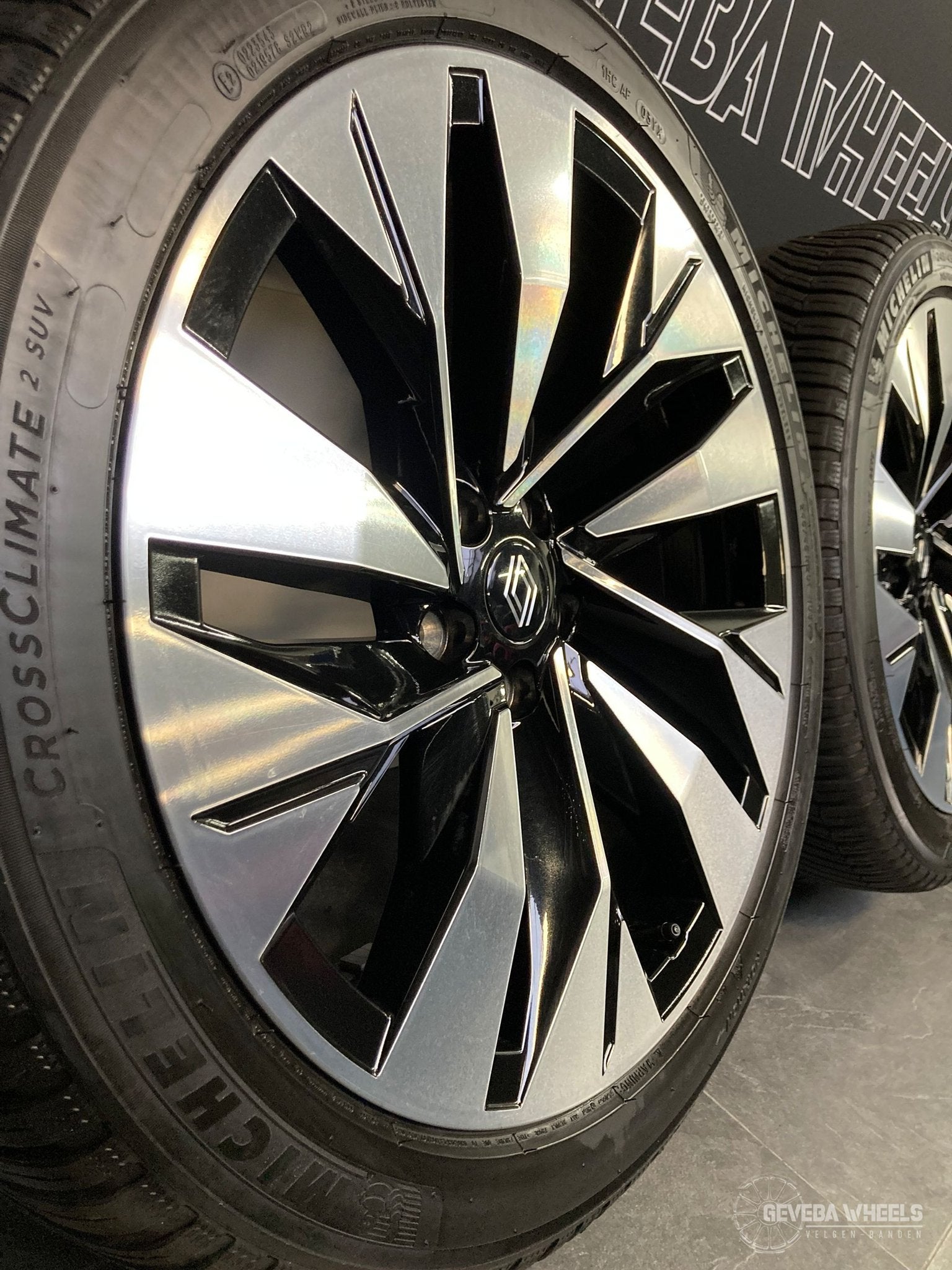 20” originele Renault Rafale velgen + allseason banden 5x114, -, -, Banden en Velgen, Ophalen of Verzenden