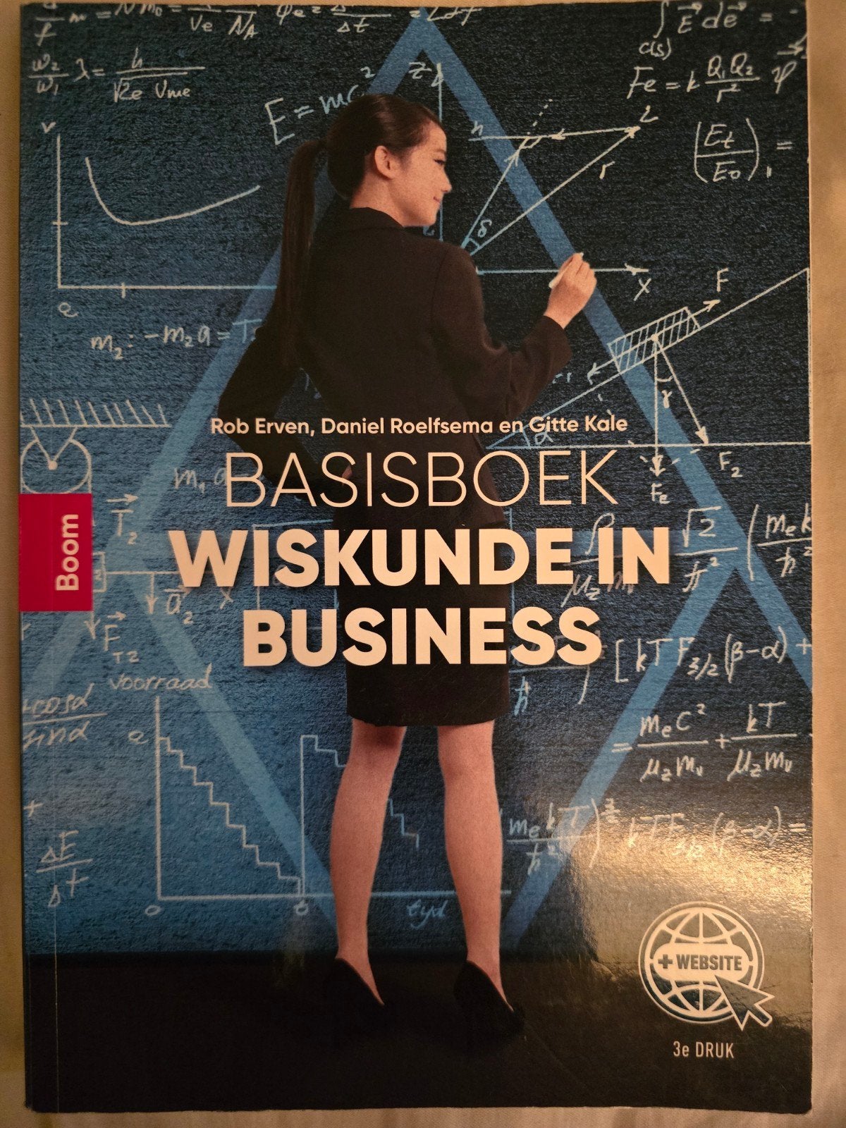 Basisboek Wiskunde in Business - 3e druk, Zo goed als nieuw, Rob Erven, Daniel Roelfsema, Gitte Kale, Beta, HBO