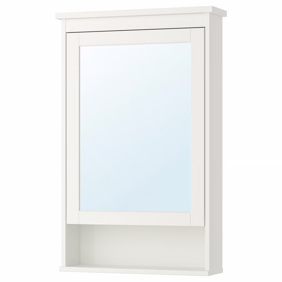 Ikea hemnes spiegelkast nieuw in doos grijs, Ophalen, 30 cm of meer, 50 tot 150 cm, Zo goed als nieuw