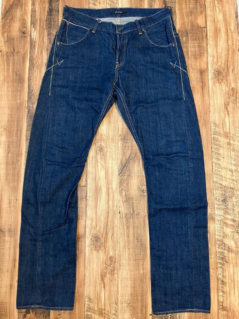 Johnbull 11402 W33XL34 Twist Selvedge Jeans, Ophalen of Verzenden, Zo goed als nieuw, W33 - W34 (confectie 48/50), Blauw