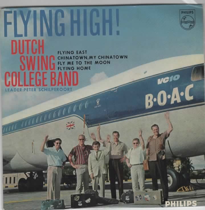 Dutch Swing College Band- Flying High, Cd's en Dvd's, Verzenden, 7 inch, Zo goed als nieuw, Beschermende buitenhoes