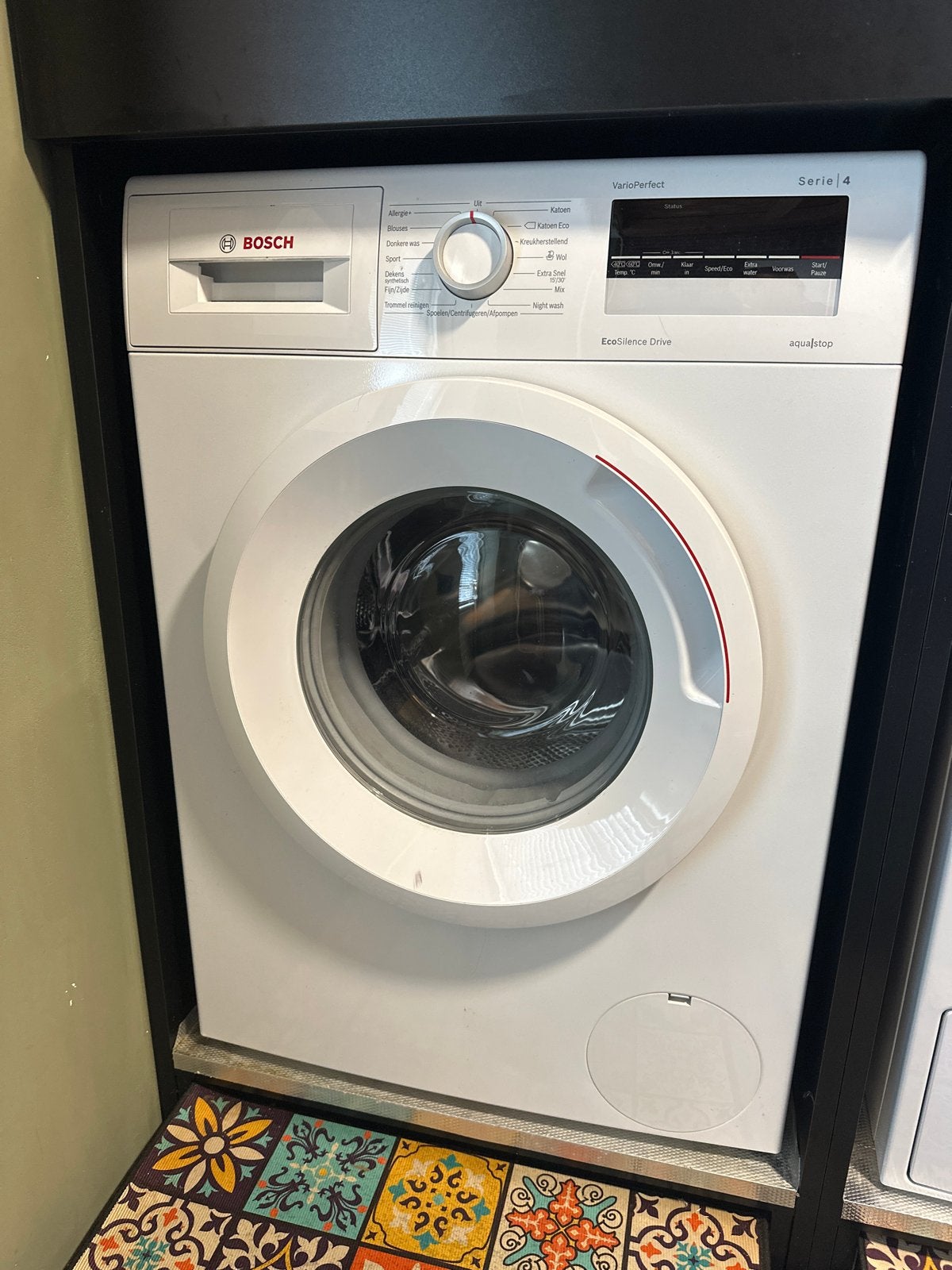 Bosch Serie 4 WLM68 7kg 1400rpm EcoSilence Drive AquaStop, Witgoed en Apparatuur, Ophalen, Gebruikt, Voorlader, 1200 tot 1600 toeren