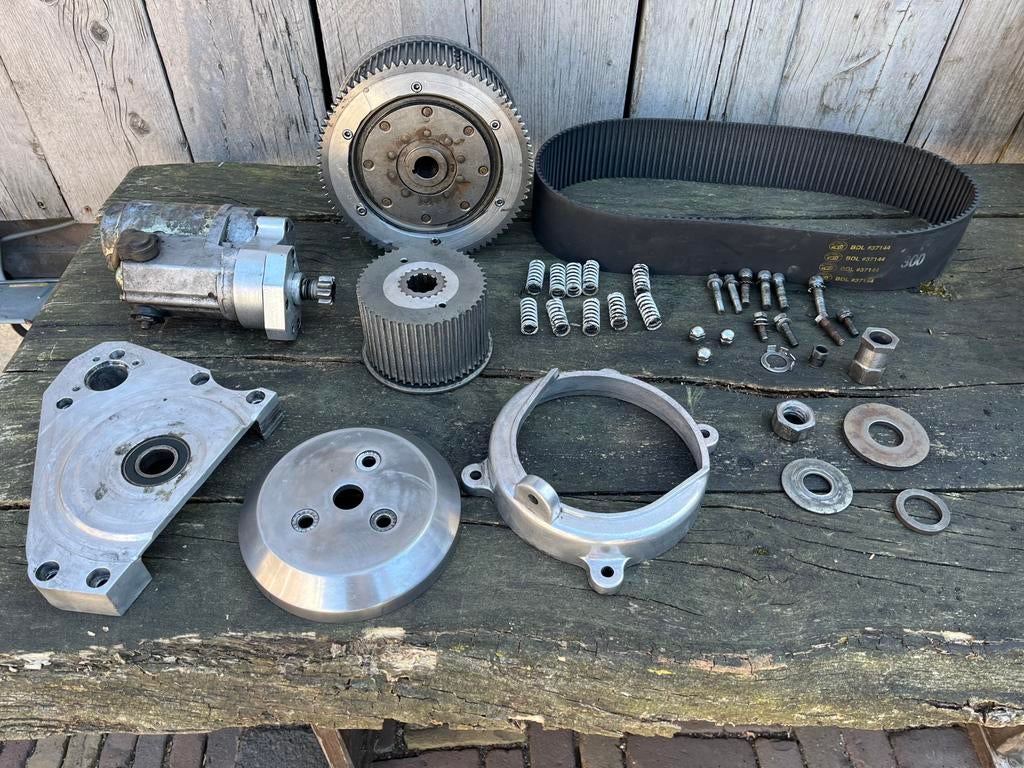 Beltdrive 3 inch met startmotor, Ophalen, Gebruikt