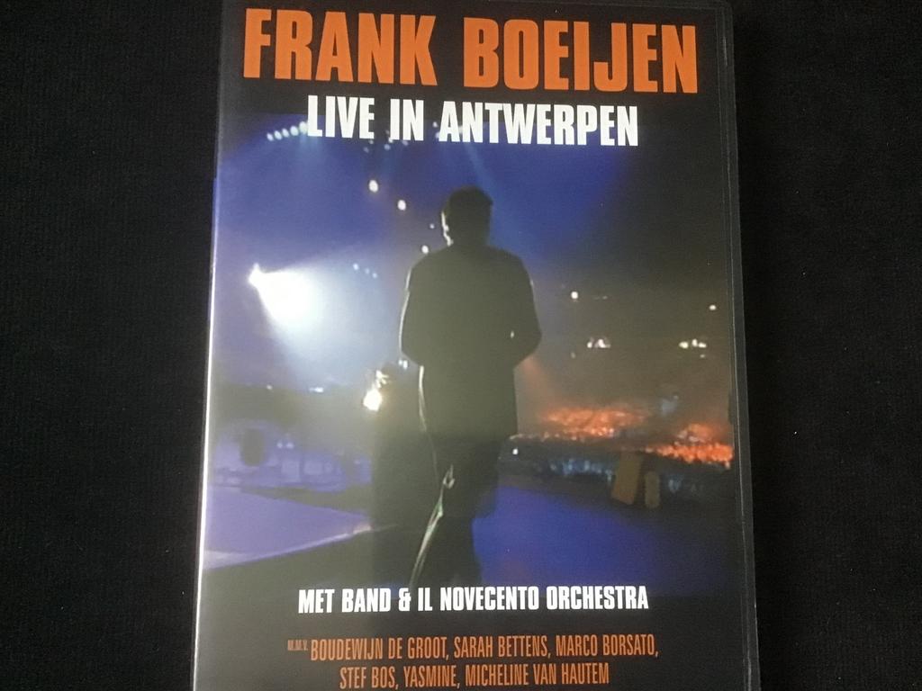 Frank Boeijen Live in Antwerpen dvd, Alle leeftijden, Ophalen of Verzenden, Zo goed als nieuw, Muziek en Concerten