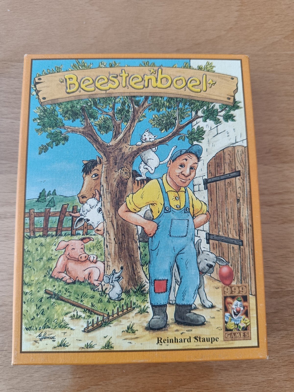 Beestenboel: Verstoppertje op de boerderij (999 Games), Een of twee spelers, Ophalen of Verzenden, Gebruikt, 999 Games