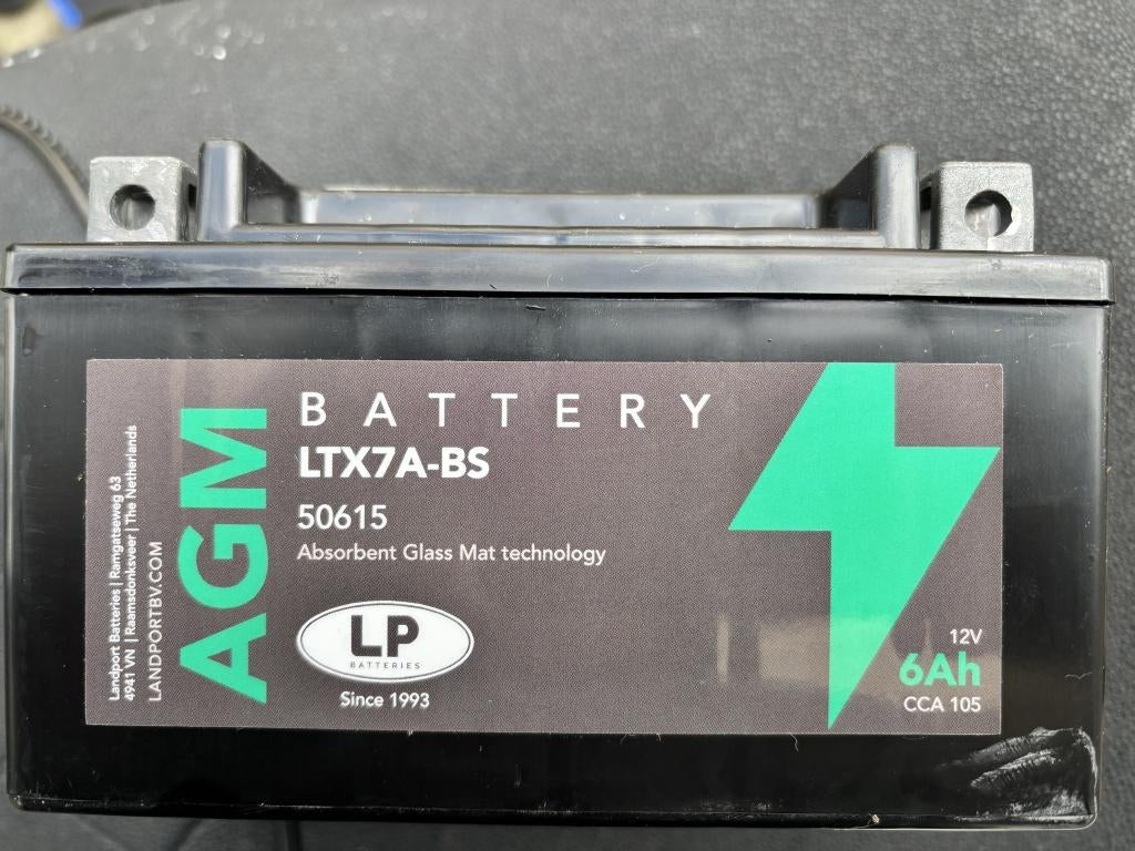 AGM ScooterAccu YTX7A-BS – 12V 6Ah – €25 (onderhandelbaar), Fietsen en Brommers, Brommeronderdelen | Scooters, Ophalen of Verzenden