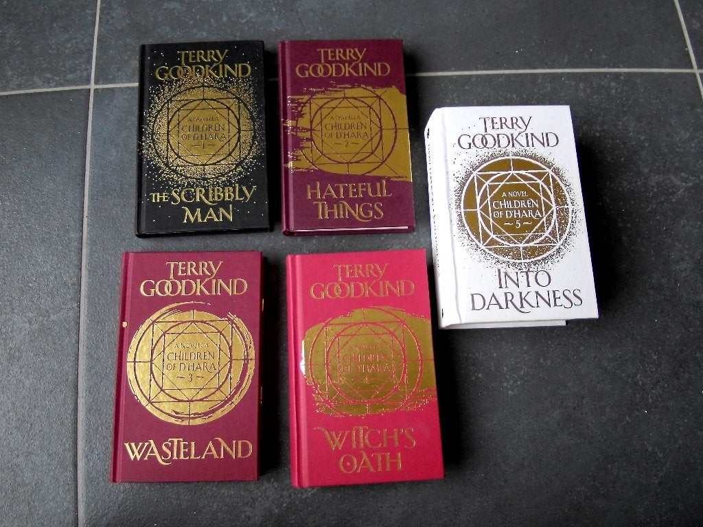 5 Delen Terry Goodkind Children of D'Hara, Ophalen of Verzenden, Zo goed als nieuw