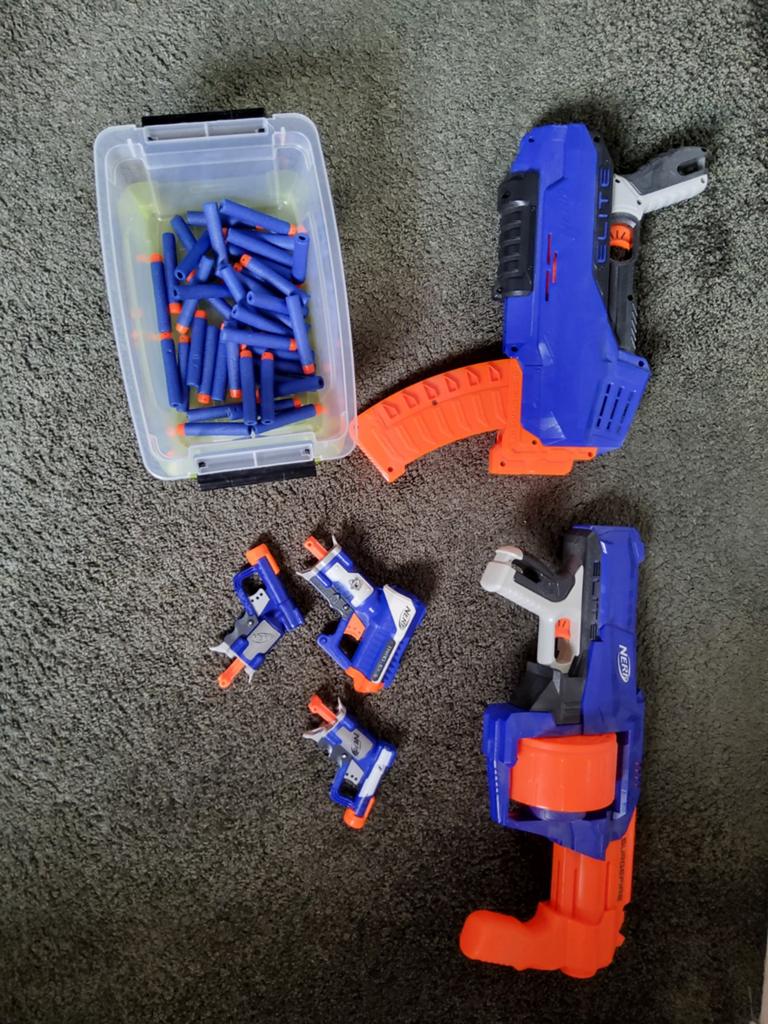 Nerf pistolen, Ophalen of Verzenden
