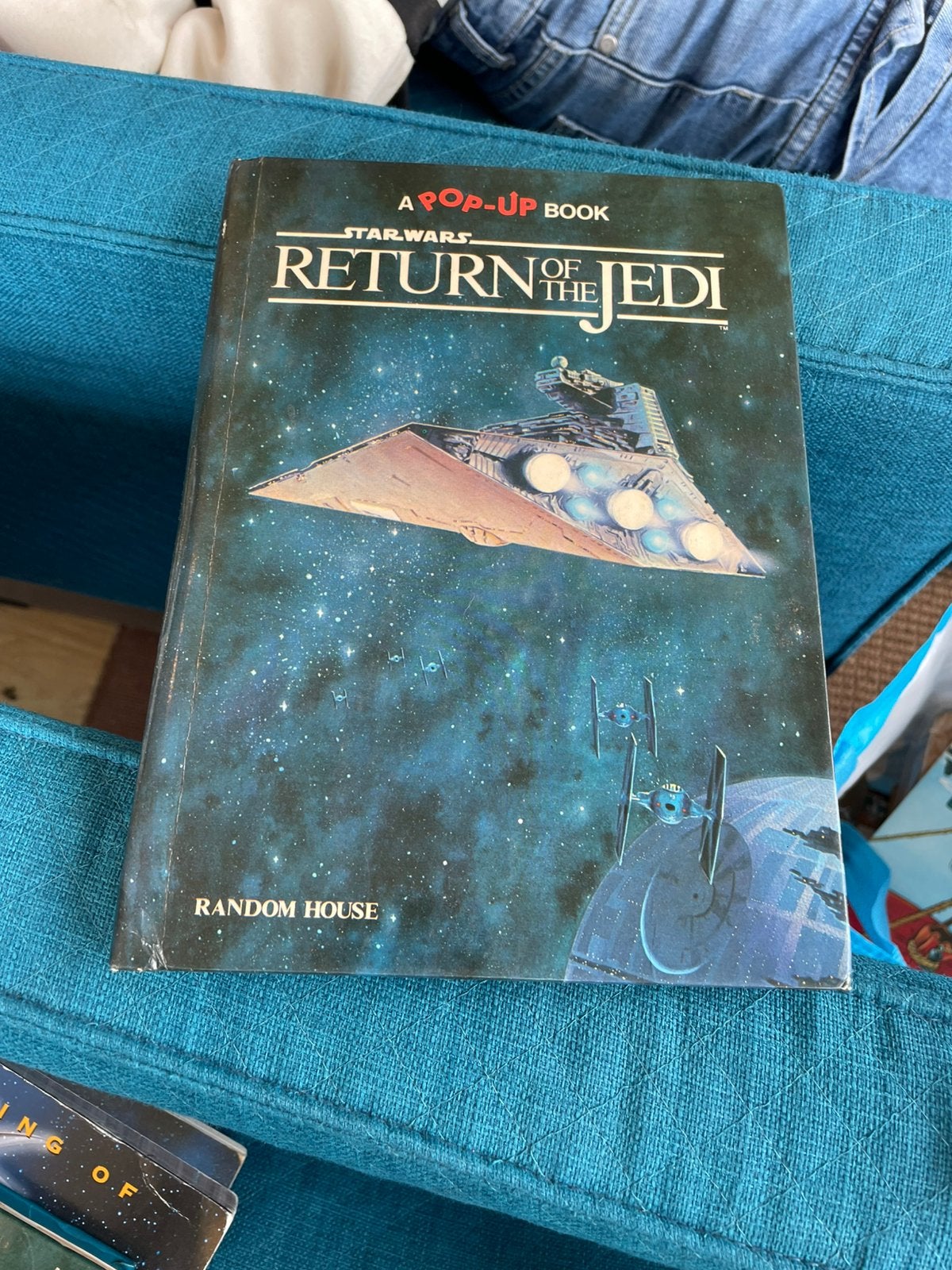 Star Wars pop up boek Return of the Jeti, Ophalen of Verzenden, Zo goed als nieuw