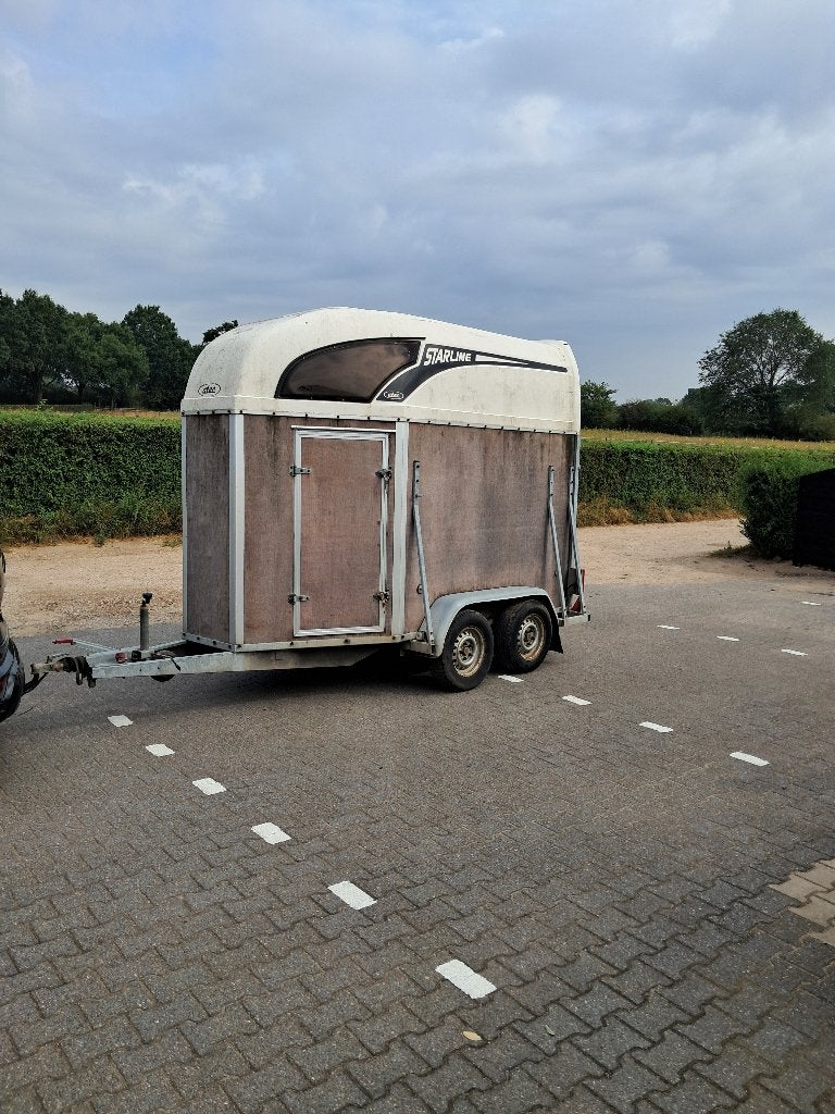 Paardentrailer Atec, Dieren en Toebehoren, Ophalen, Gebruikt, Hout, 1½-paards trailer