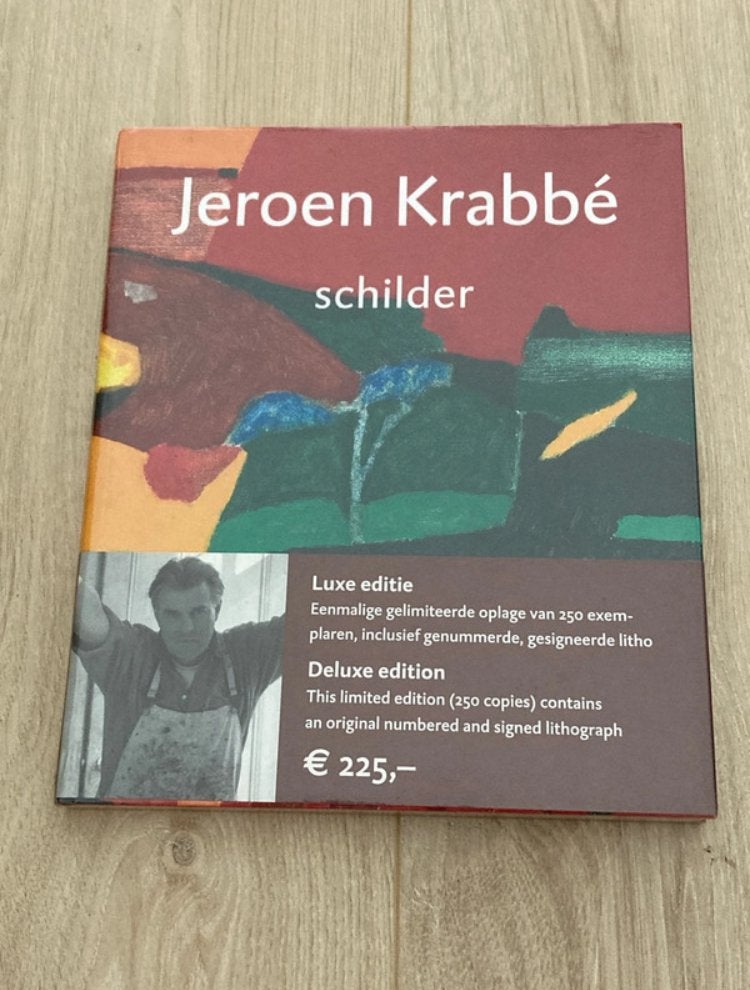 Jeroen Krabbe, Schilder - Luxe editie met litho! (ONGEOPEND), Boeken, Ophalen of Verzenden, Nieuw, R. van der Neut