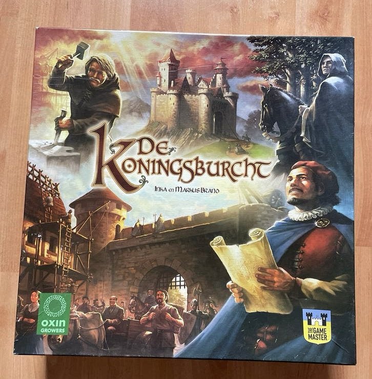 De Koningsburcht Bordspel - Strategisch en Tactisch, Een of twee spelers, Ophalen of Verzenden, Zo goed als nieuw