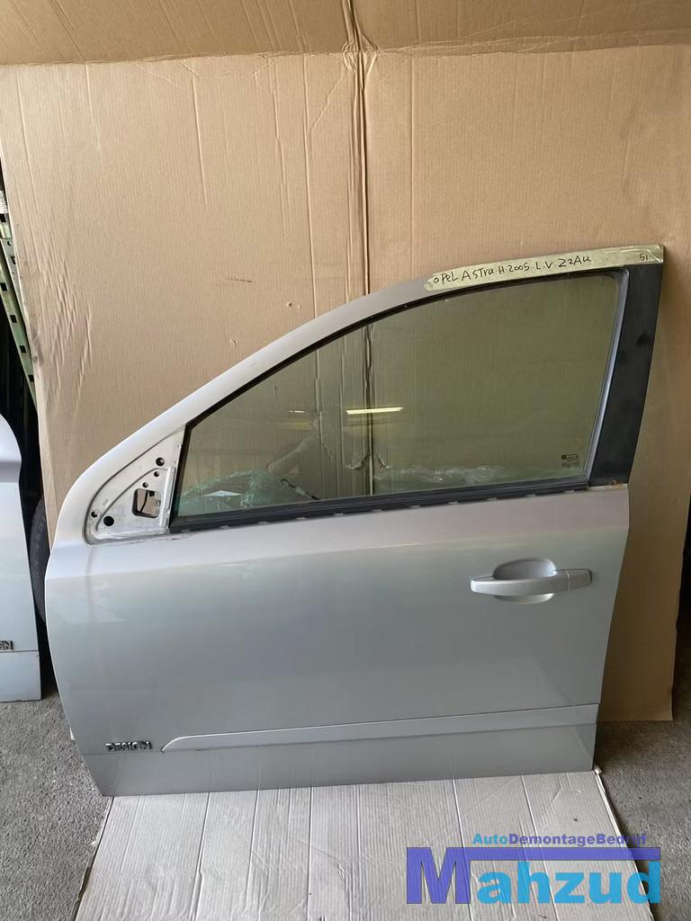 Opel astra H zilver Z2AU links linker voor deur portier, Auto-onderdelen, Gebruikt, Deur, Opel Automobile GmbH, Ophalen of Verzenden