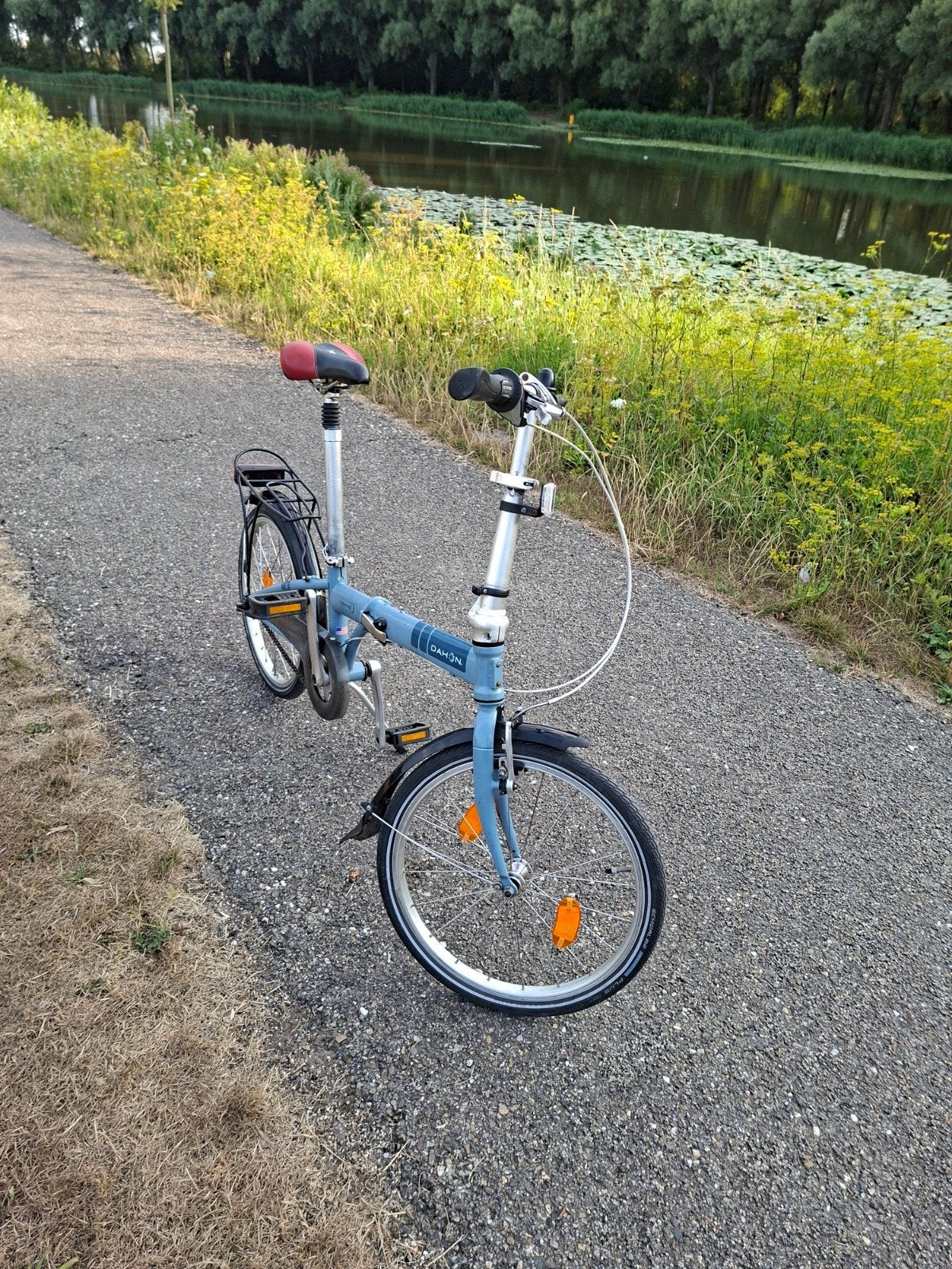 Dahon vouwfiets, Fietsen en Brommers, Ophalen, 20 inch of meer, Versnellingen, Zo goed als nieuw