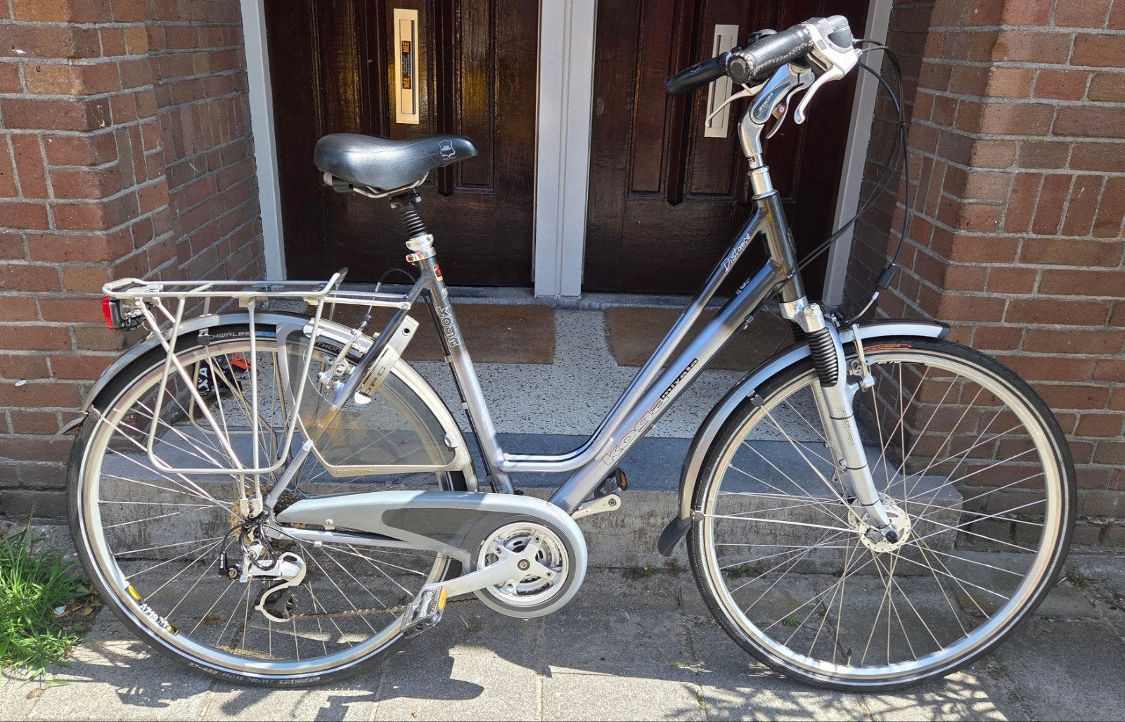 Koga Miyata damesfiets, Fietsen en Brommers, Overige merken, Gebruikt, Velgrem, Versnellingen