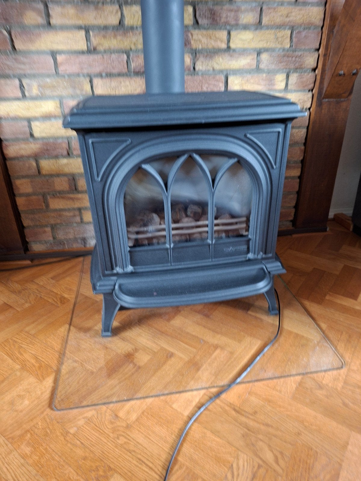 Sfeervolle gas haard, Ophalen, Gebruikt, Vrijstaande haard, Gashaard