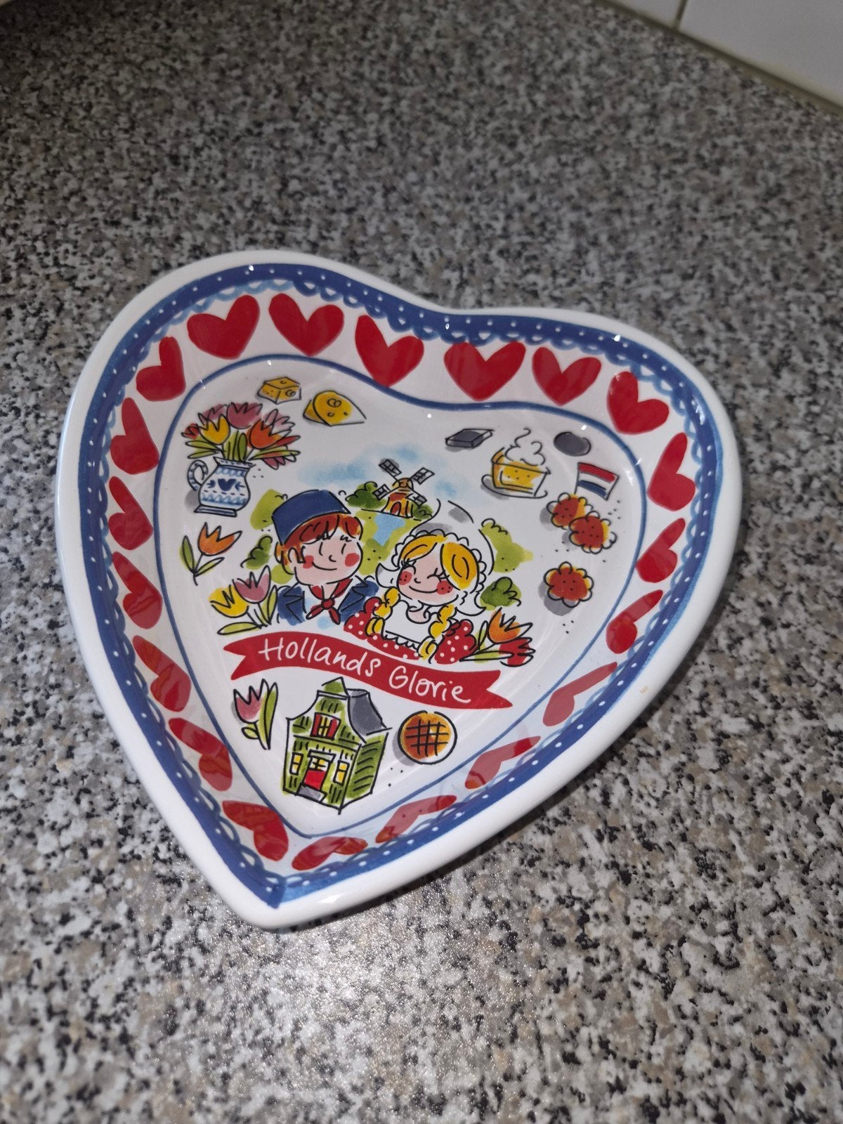 schaal van blond amaterdam, Ophalen, Zo goed als nieuw, Aardewerk, Schaal of Schalen