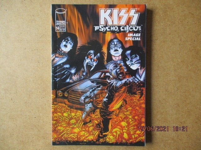 adv4456 kiss psycho circus, Eén comic, Ophalen, Gelezen, Overige gebieden