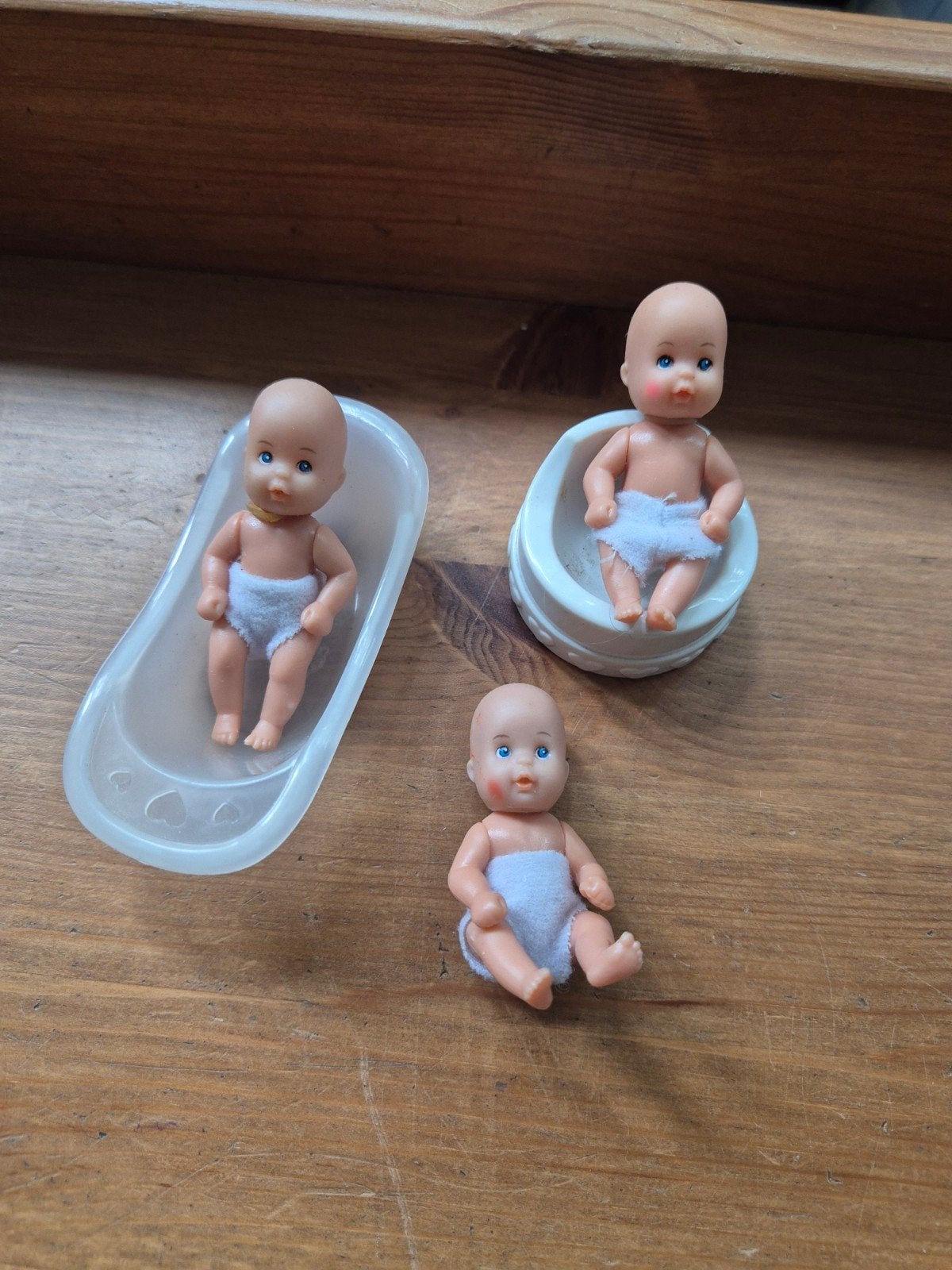 Simba toys baby popjes met bad en potje, Ophalen of Verzenden