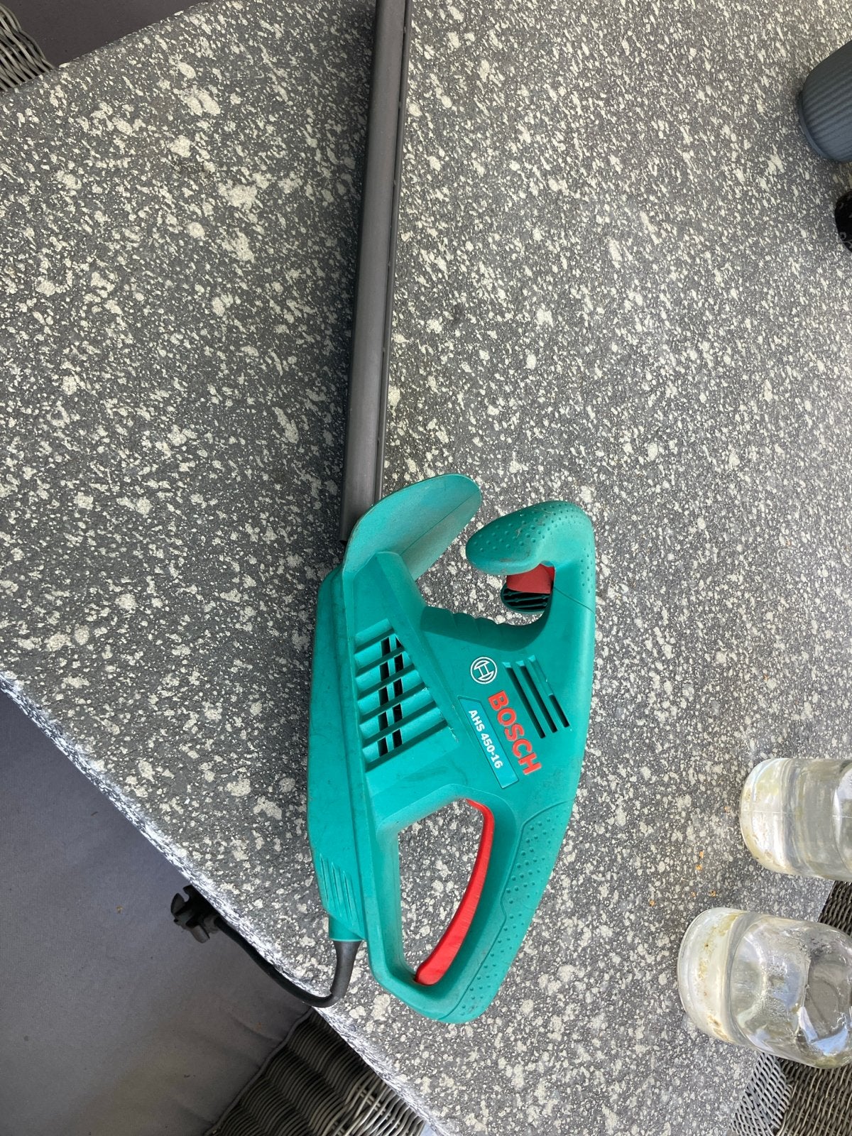 Bosch AHS 450-16 Heggenschaar - Elektrisch, Ophalen of Verzenden, Gebruikt, Elektrisch