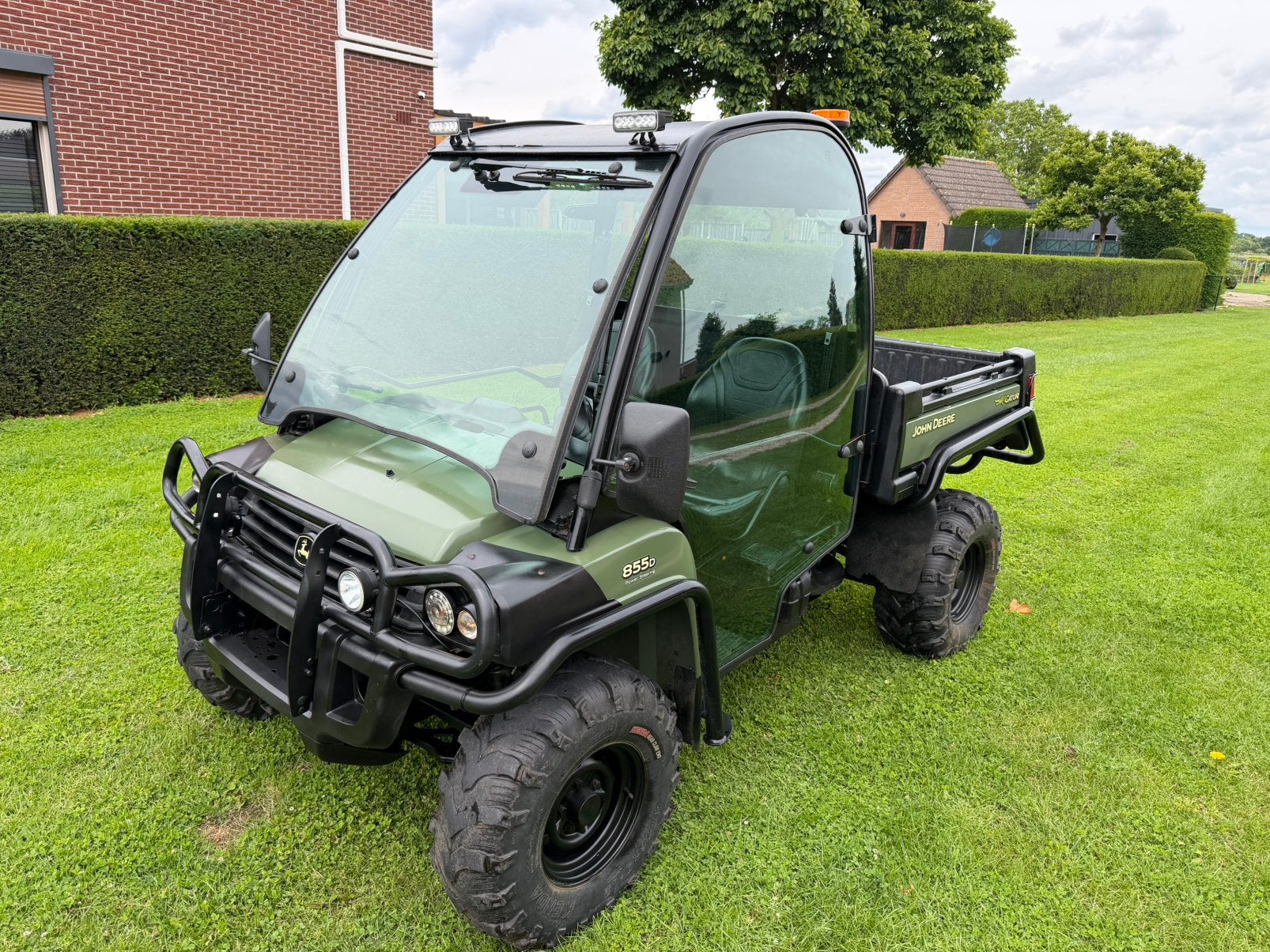 John deere gator 855d power steering met kenteken, Ophalen, Voertuig of Aanhanger