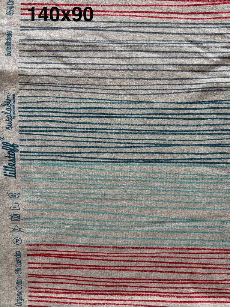 Tricot stof, Meerkleurig, 120 cm of meer, Nieuw, Ophalen of Verzenden