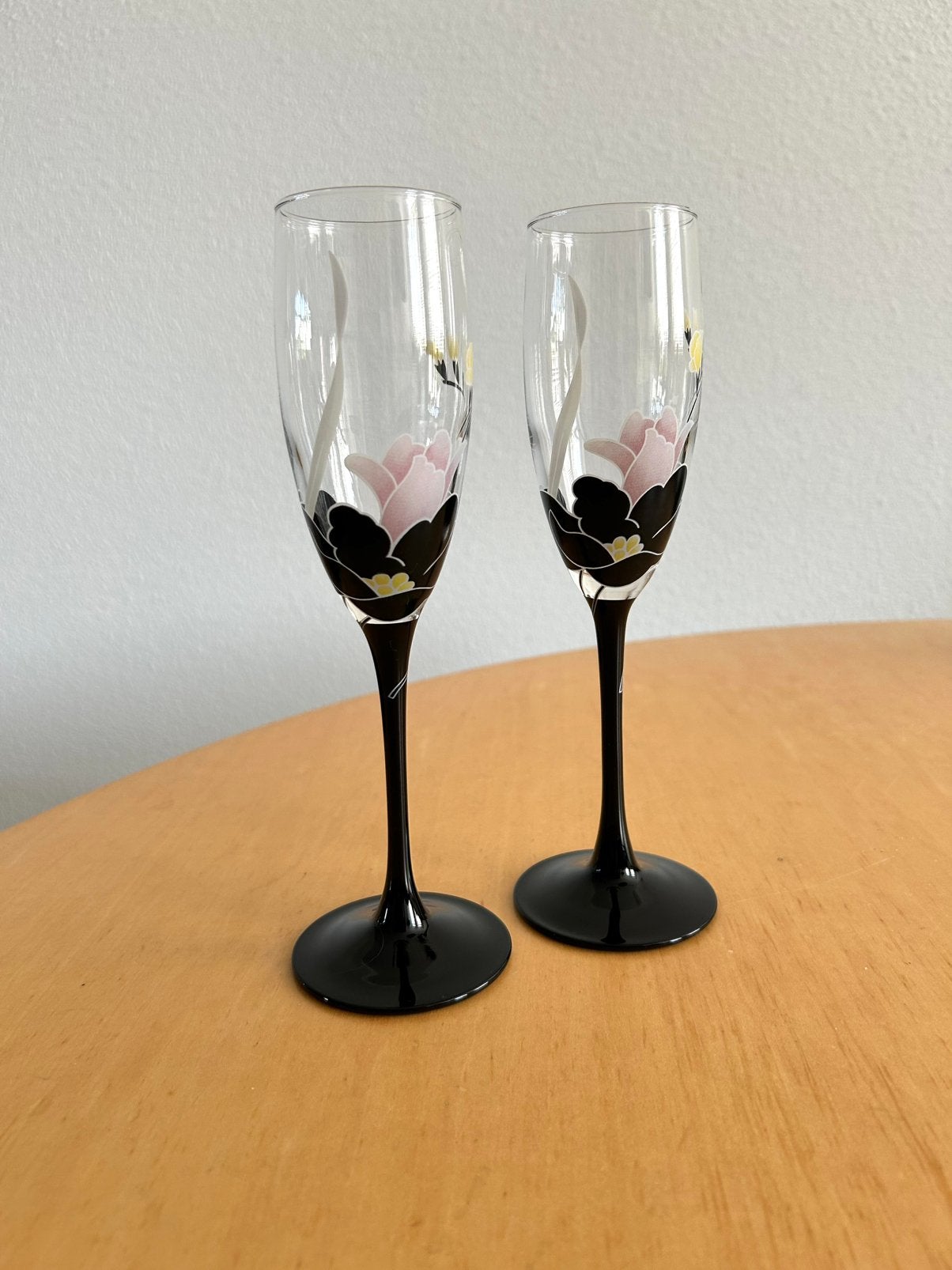 Luminarc Domino Anais champagneflutes, Verzamelen, Glas en Borrelglaasjes, Ophalen of Verzenden, Zo goed als nieuw, Overige typen