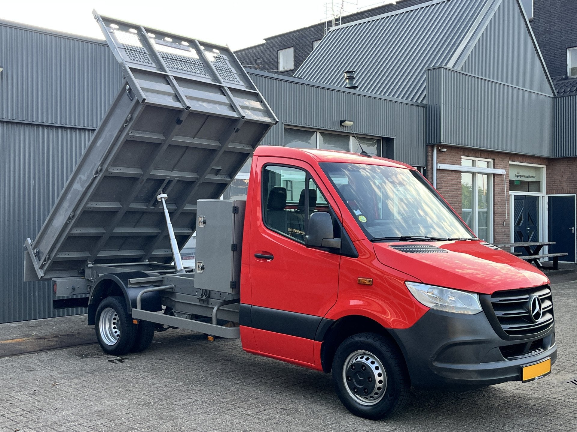 Mercedes-Benz Sprinter 514 2.2 CDI Kipper Airco Trekhaak 350, Auto's, Bestelauto's, Achterwielaandrijving, Gebruikt, Bedrijf, 2050 kg