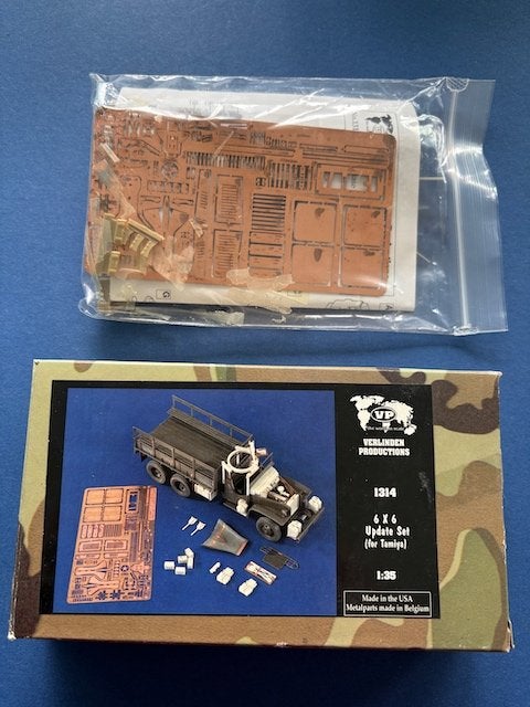 Verlinden	1314	GMC 6x6 Update Set - Tamiya	1/35, Tank, Verzenden, 1:32 tot 1:50, Nieuw