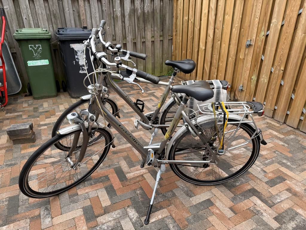 Dames en heren fiets gazelle, Ophalen of Verzenden, Zo goed als nieuw, Gazelle