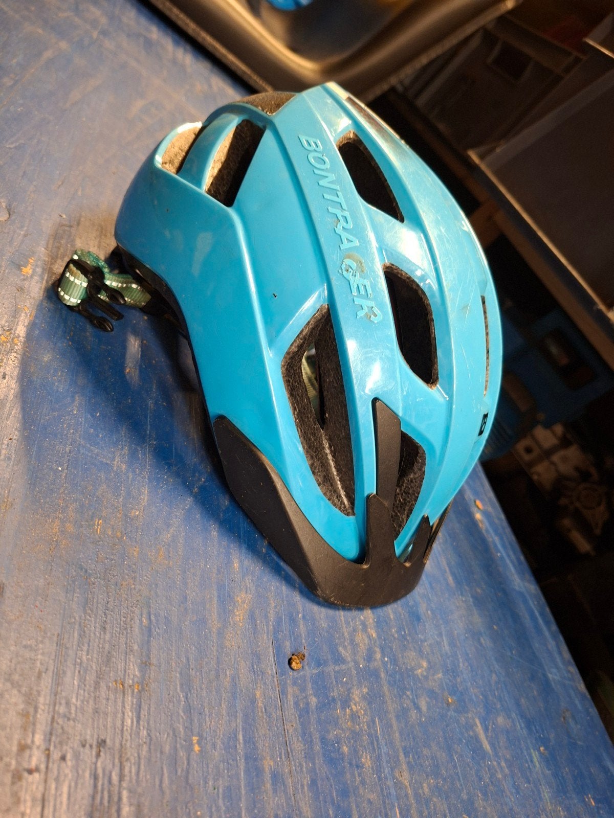 Bontrager Solstice Fietshelm Jeugd - Blauw (48-55cm), Ophalen of Verzenden, Gebruikt, Jongen of Meisje, Bontrager
