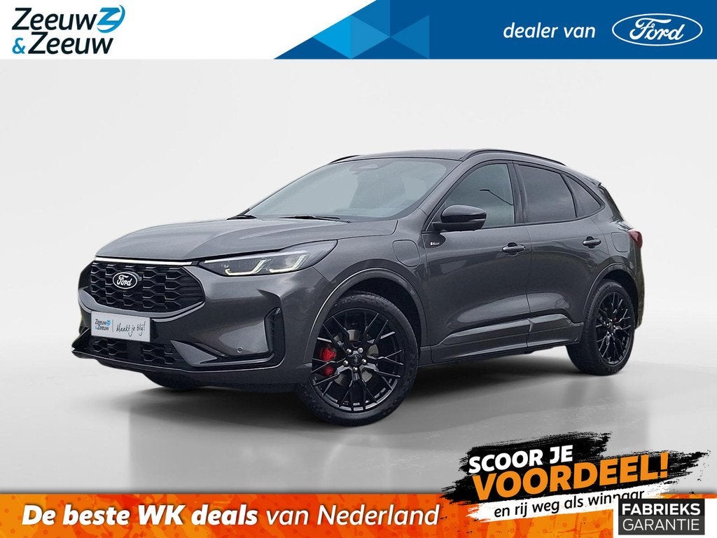 Ford Kuga 2.5 PHEV ST-Line X | Black Pack | Winterpack | Mat, Auto's, Ford, Bedrijf, Te koop, Kuga, 360° camera, ABS, Achteruitrijcamera