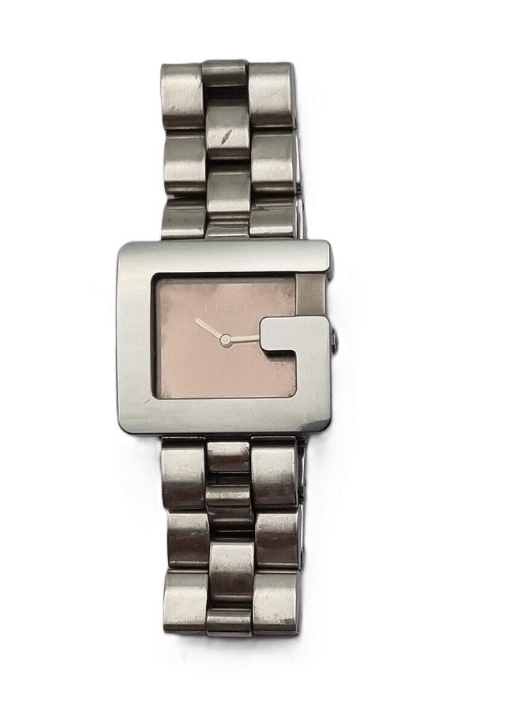 1076. Edelstalen herenhorloge, Gucci - 3600M, 1995–2005