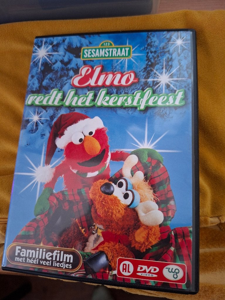 Elmo redt het kerstfeest, Alle leeftijden, Tv-serie, Zo goed als nieuw, Educatief