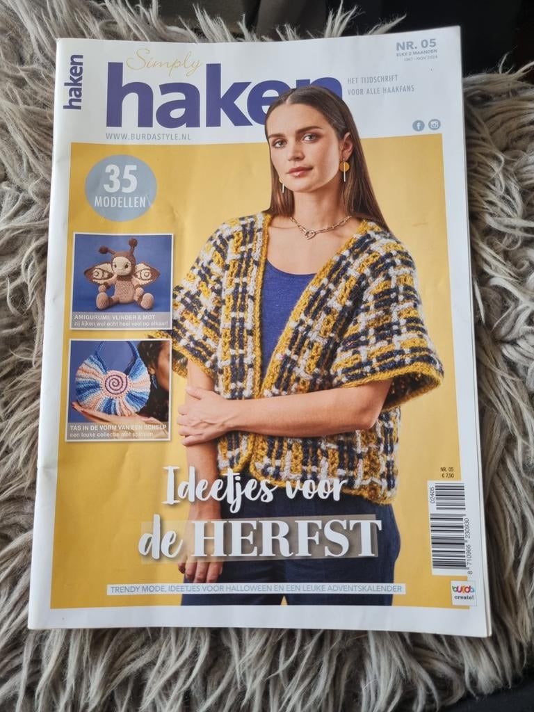 Simply Haken Nr. 05 - 2024 Ideetjes voor de Herfst, Boeken, Ophalen of Verzenden, Gelezen, Overige typen