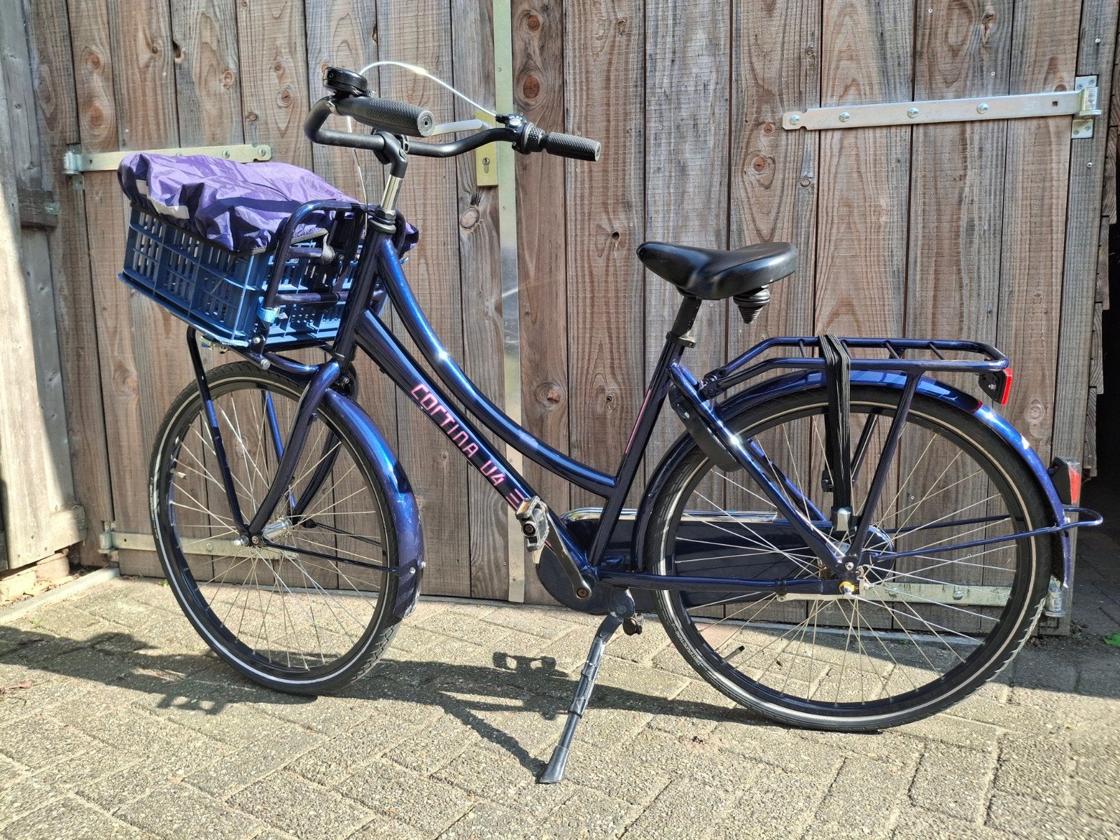 Cortina Meisjesfiets 26 inch, Fietsen en Brommers, Terugtraprem, Gebruikt, Versnellingen, Cortina