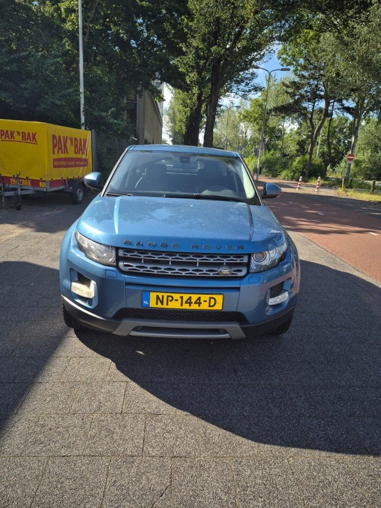 Land Rover Range Rover Evoque 2.2 SD4 4WD AUT 2014 Blauw, Automaat, 1800 kg, Blauw, Diesel