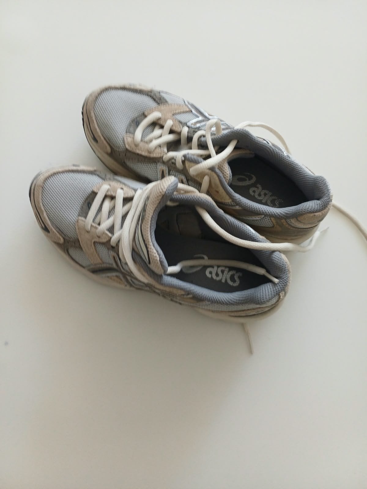 ASICS Sneakers - Grijs/Beige - Maat 37, Ophalen