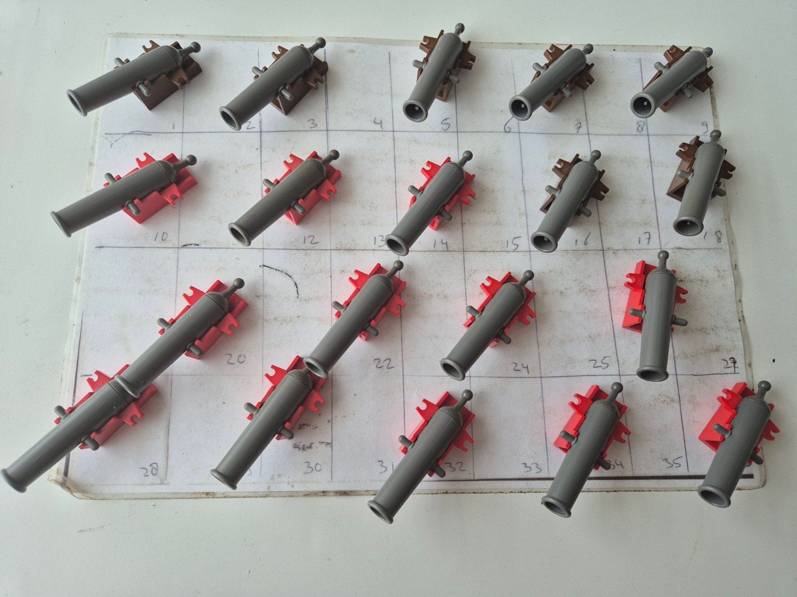 lego kanon piraat onderdelen  imperial soldier  guard, Ophalen of Verzenden, Nieuw