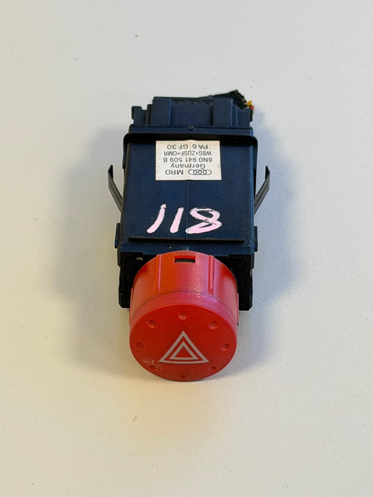 Originele Audi TT 8N alarm Alarmlichtschakelaar 8N0941509B, P, P, P, Ophalen of Verzenden