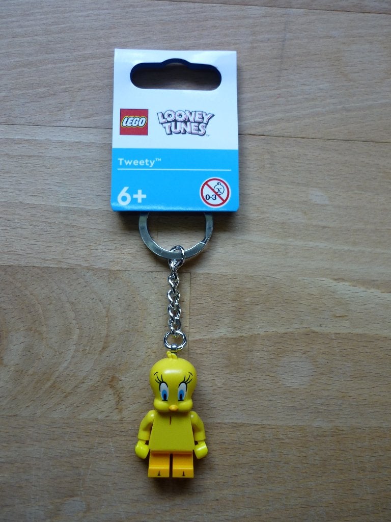 Lego 854200 Tweety sleutelhanger Looney Tunes. Nieuw!!, Overige thema's, Lego, Nieuw, Ophalen of Verzenden