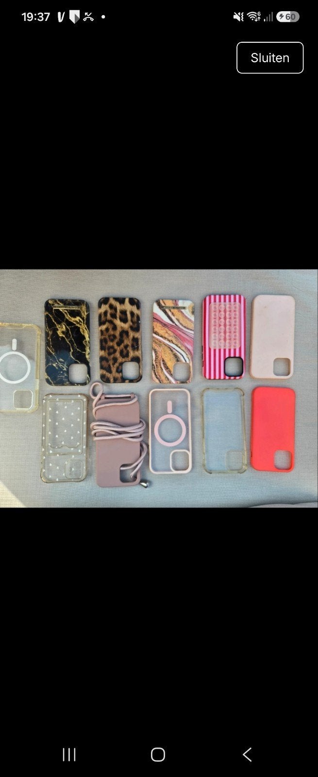 Diverse iPhone hoesjes - Verschillende modellen en stijlen, Kunststof, Gebruikt, MagSafe, Overige merken