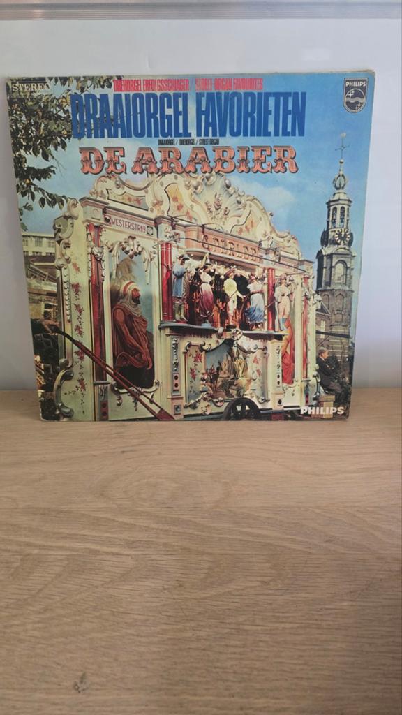 Draaiorgel Favorieten - De Arabier LP (Philips), Muziek en Instrumenten, Draaiorgels, Ophalen of Verzenden, Gebruikt