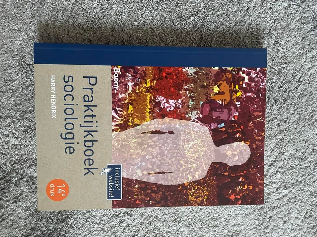 Praktijkboek sociologie, Boeken, Studieboeken en Cursussen, Ophalen of Verzenden, Alpha, Zo goed als nieuw, HBO
