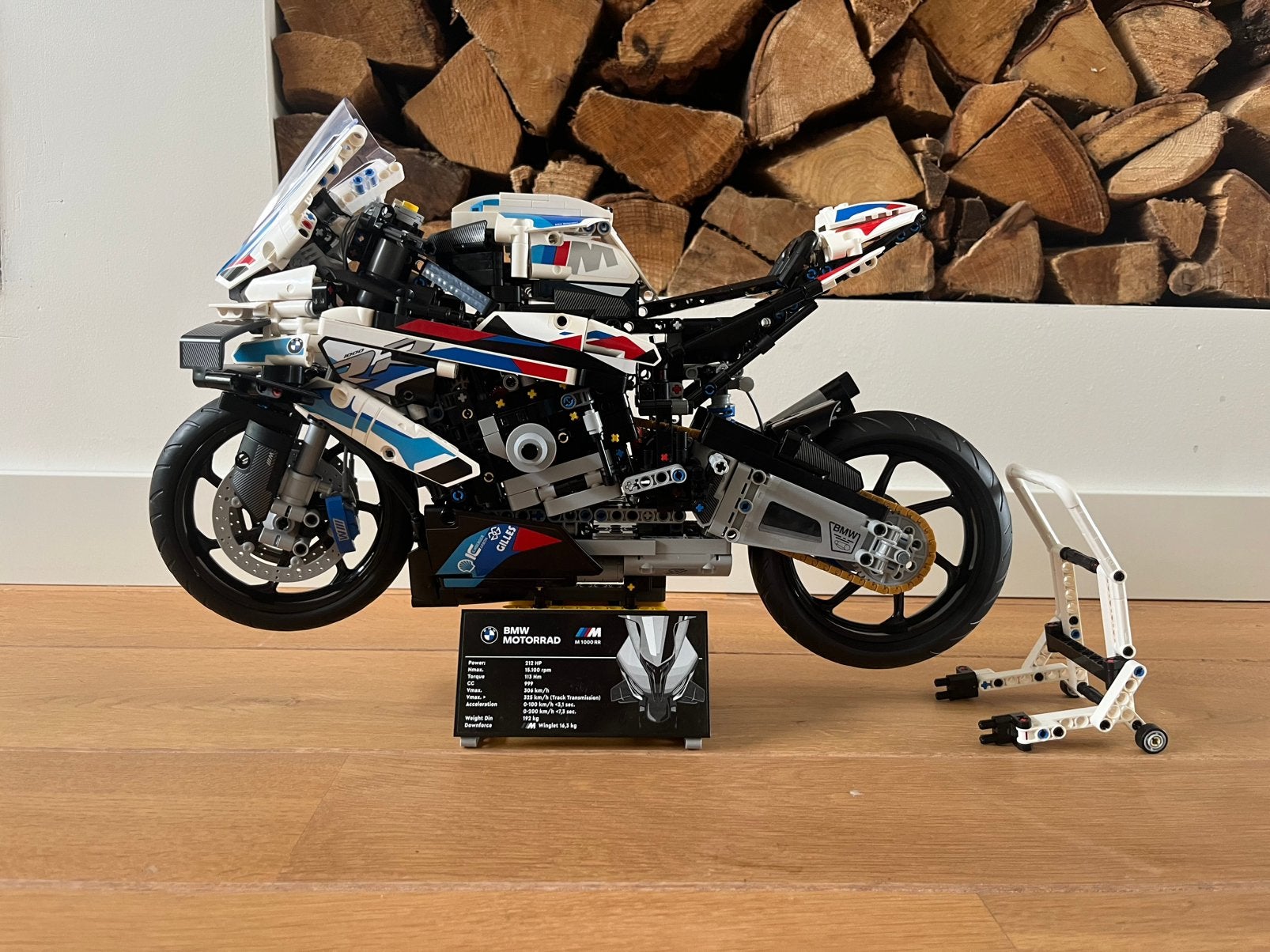 LEGO Technic 42130 BMW M 1000 R - compleet incl doos, Compleet, Lego, Ophalen of Verzenden, Zo goed als nieuw