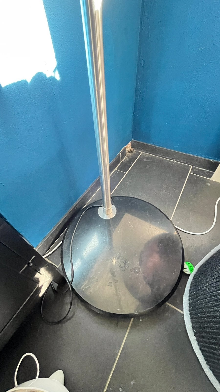 Design vloerlamp, Ophalen, Gebruikt, Metaal, 150 tot 200 cm
