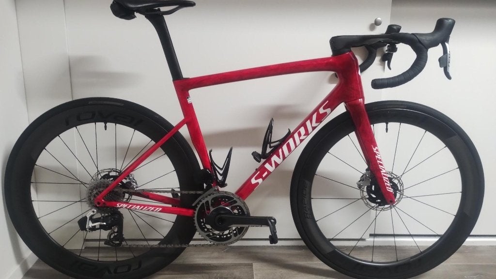 Specialized S-Works Tarmac SL8 maat 56, Fietsen en Brommers, Fietsen | Racefietsen, Carbon, Zo goed als nieuw, Meer dan 20 versnellingen