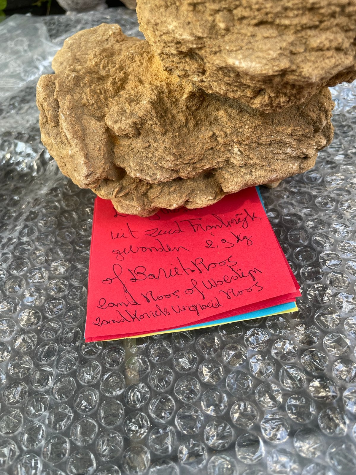 Barytrosen mineraal uit Zuid-Frankrijk, Ophalen of Verzenden, Mineraal