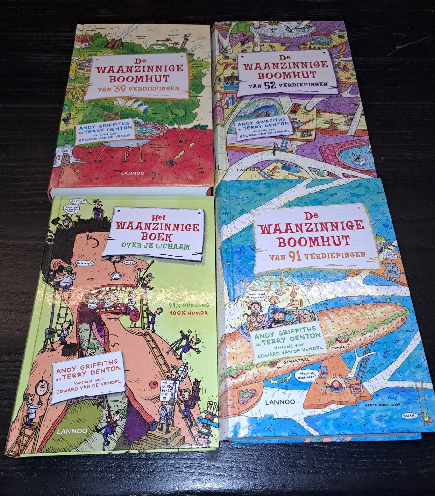 Waanzinnige boomhut, Ophalen, Gelezen