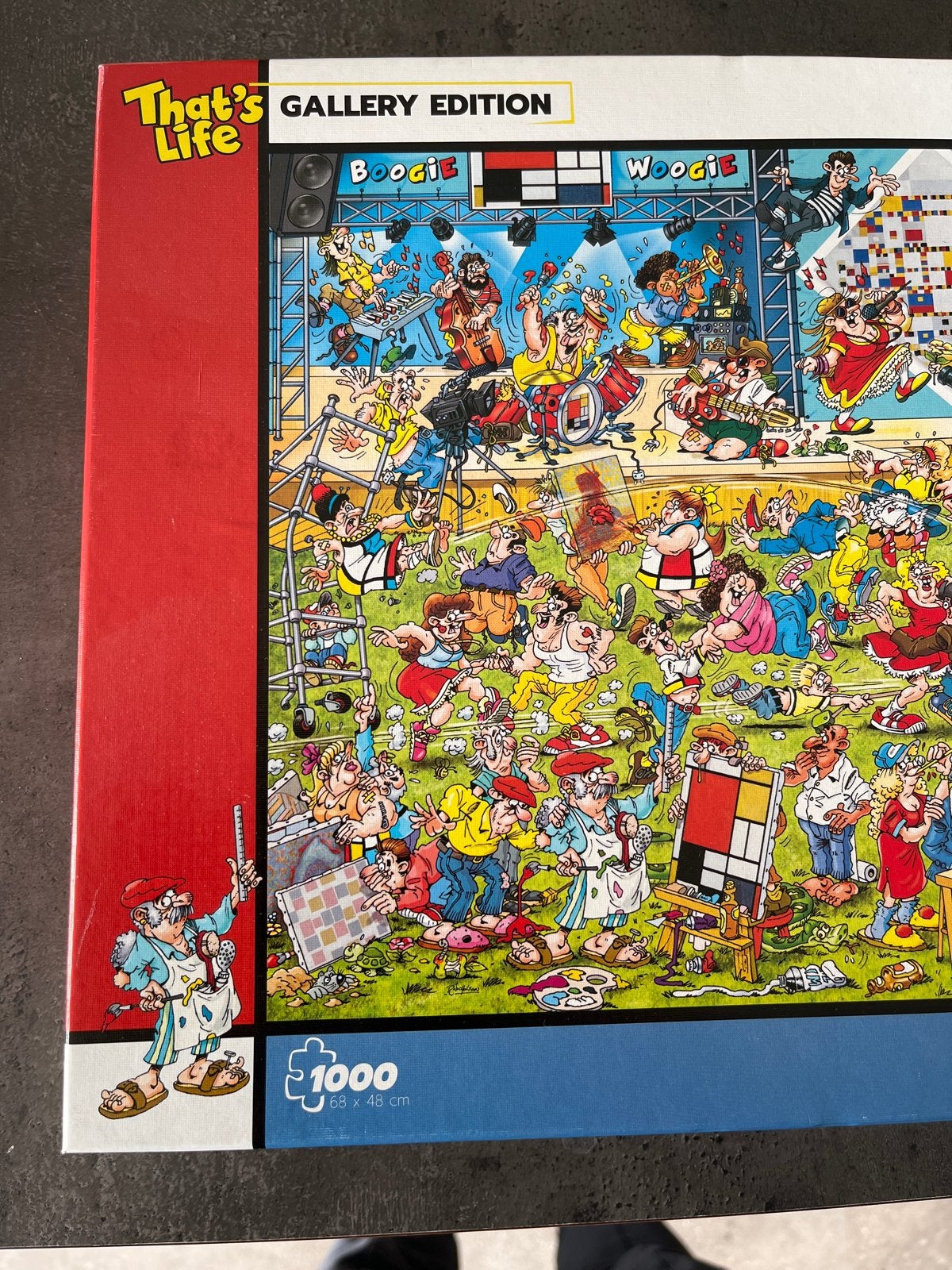 That's Life Gallery Edition Piet Mondriaan 1000 stukjes, Ophalen, 500 t/m 1500 stukjes, Gebruikt, Legpuzzel